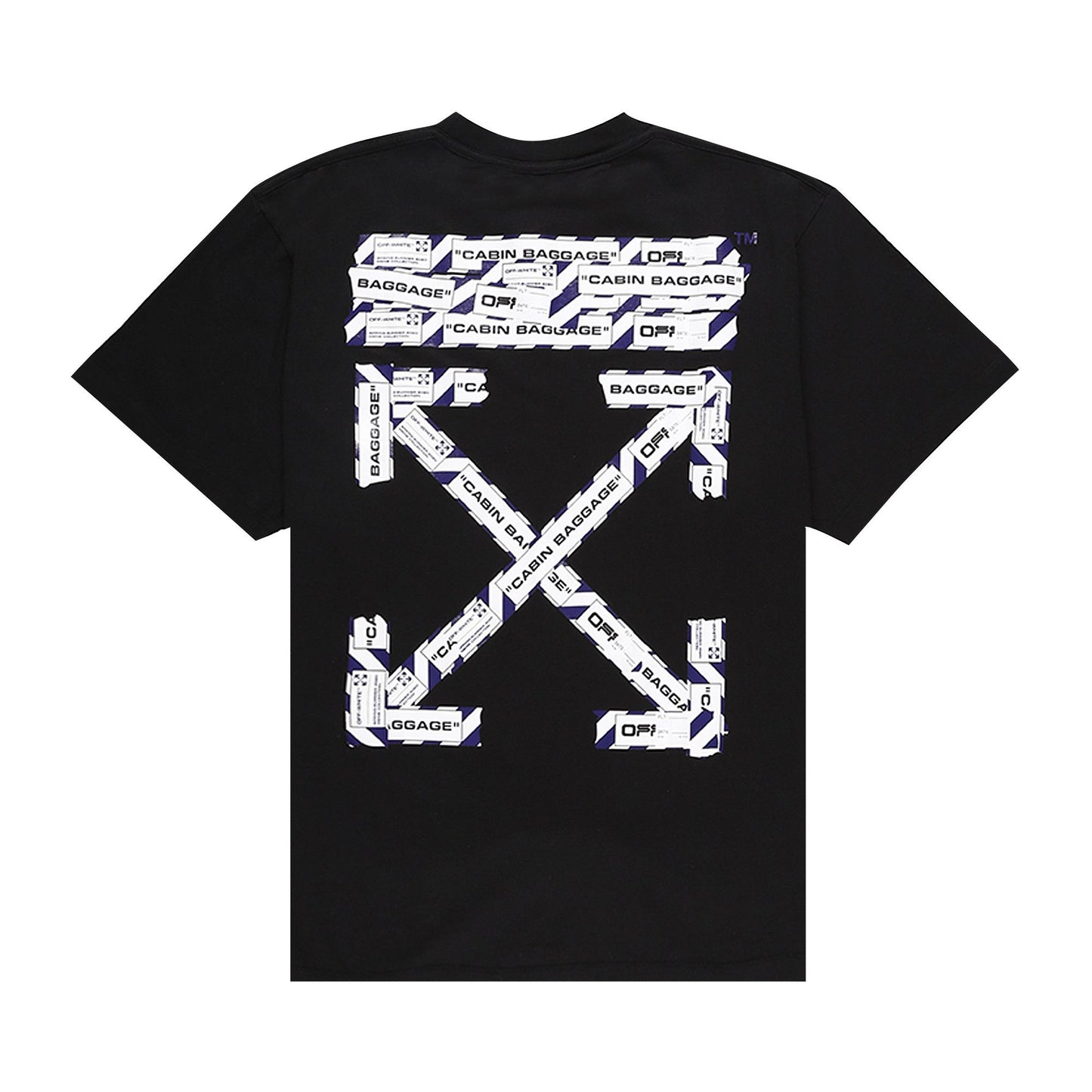 Off--White Slim Fit Airport Tape T-shirt | Large