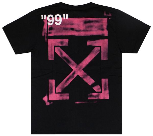 OFF-WHITE Oversized Diag Stencil T-shirt Black | Medium
