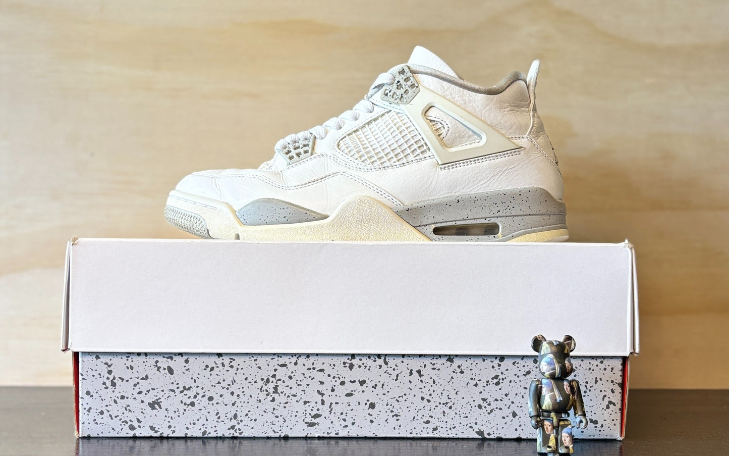 Jordan 4 Retro White Oreo | US9.5