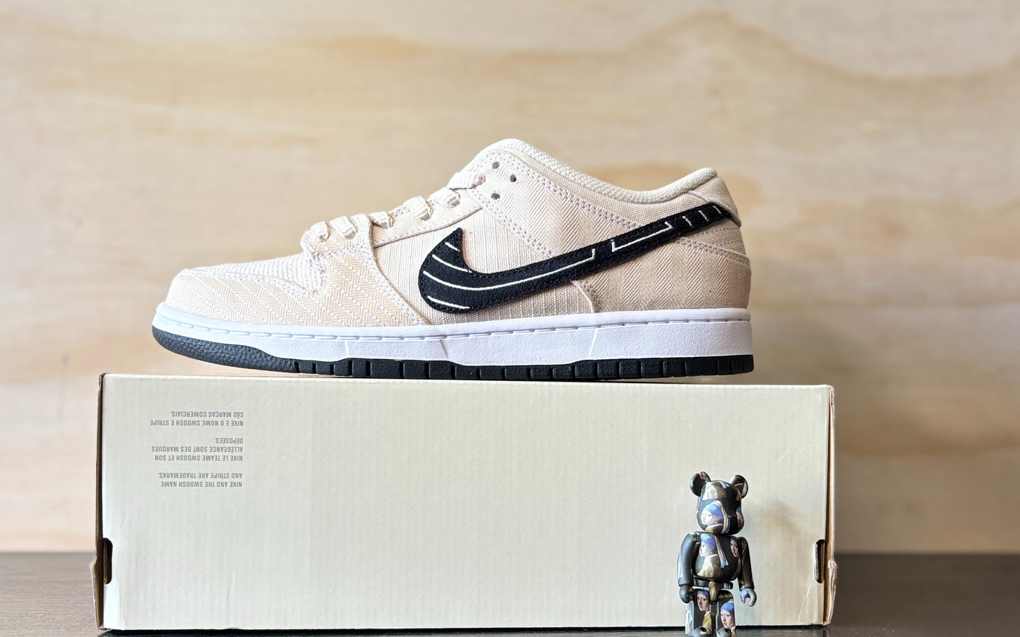 Nike SB Dunk Low Albino & Preto | US8