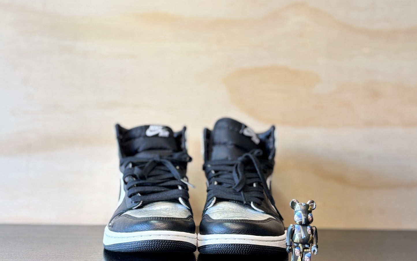 Jordan 1 Retro High Silver Toe | US8.5