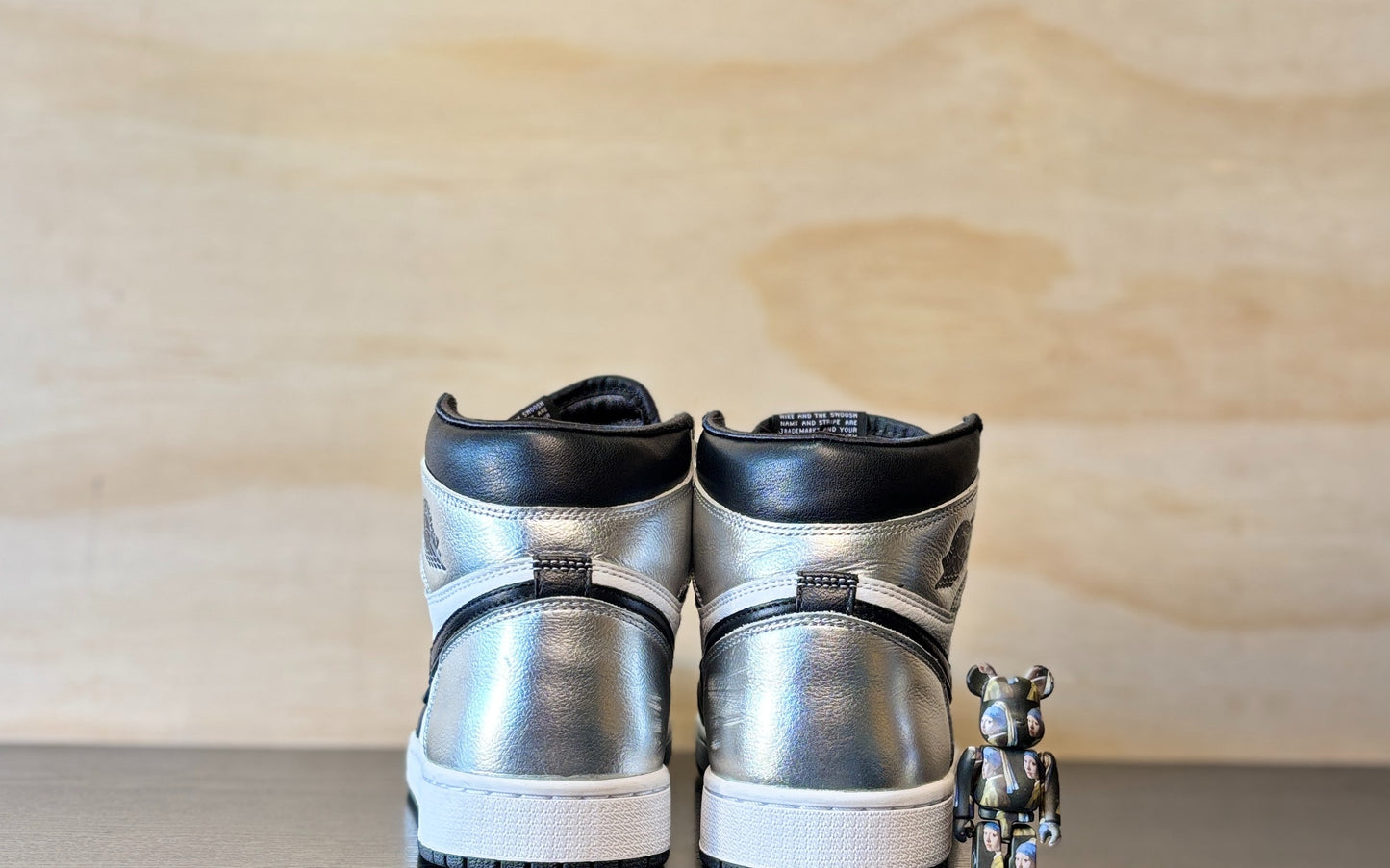 Jordan 1 Retro High Silver Toe | US8.5