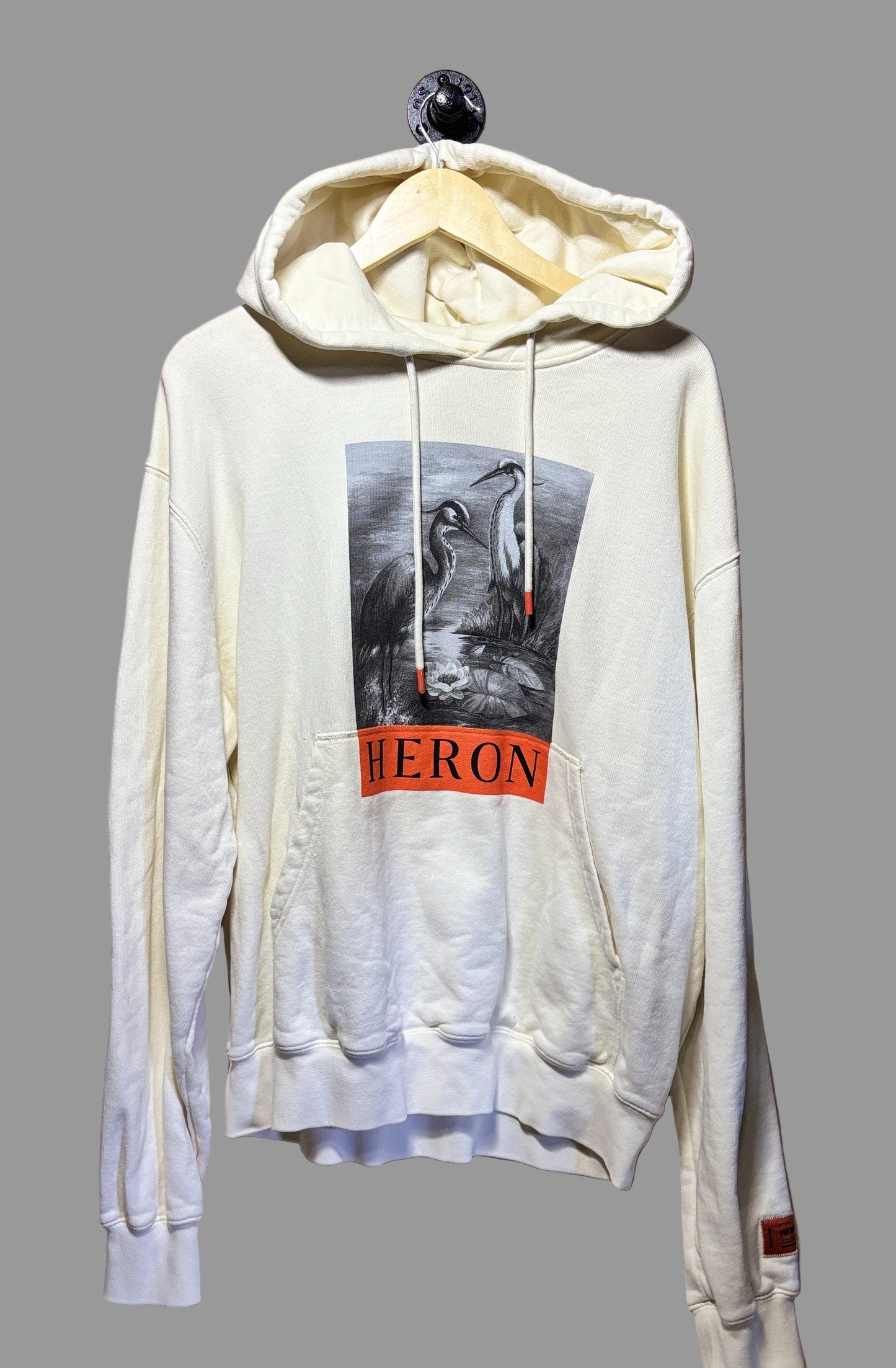 Heron Preston Herons Sketch Hoodie | Large