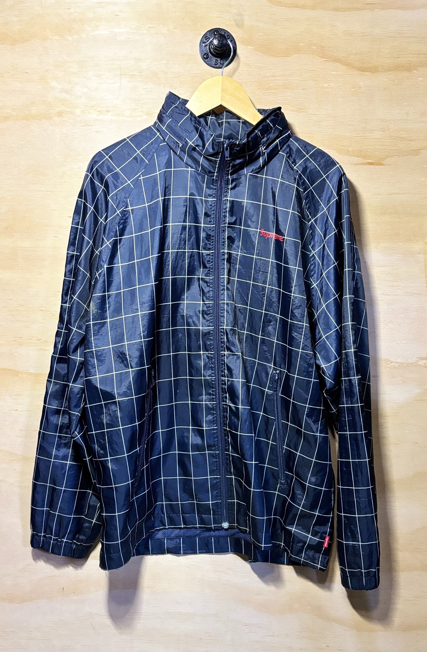 Supreme Windbreaker Warm Up Jacket | Large