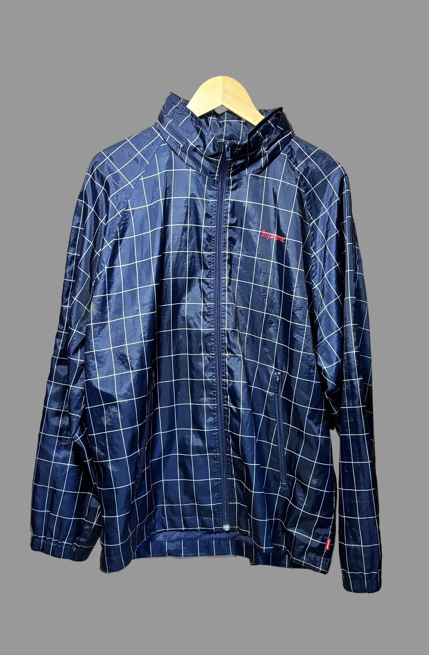 Supreme Windbreaker Warm Up Jacket | Large