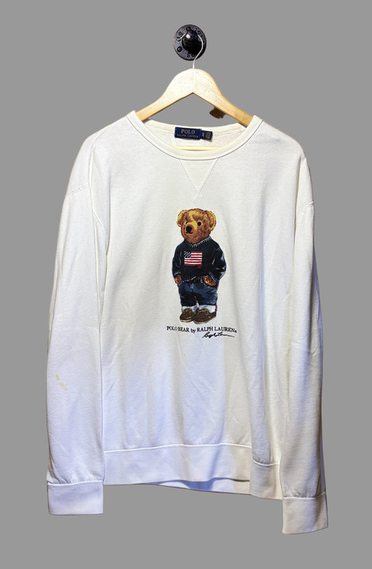 Ralph Lauren Flag Bear Sweatshirt | XX-Large