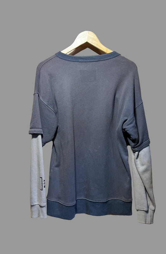 A-Cold Wall Double Layered Crewneck Sweatshirt | Small