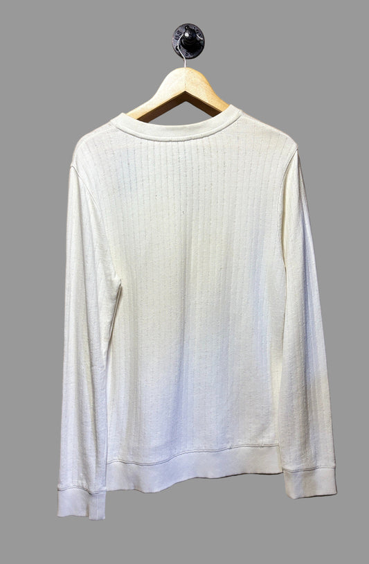 A.P.C. White Sweatshirt | Medium