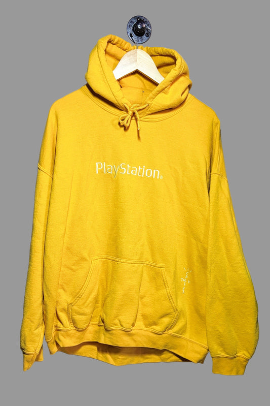 Cactus Jack by Travis Scott Motherboard IV Hoodie 'Gold' | Large