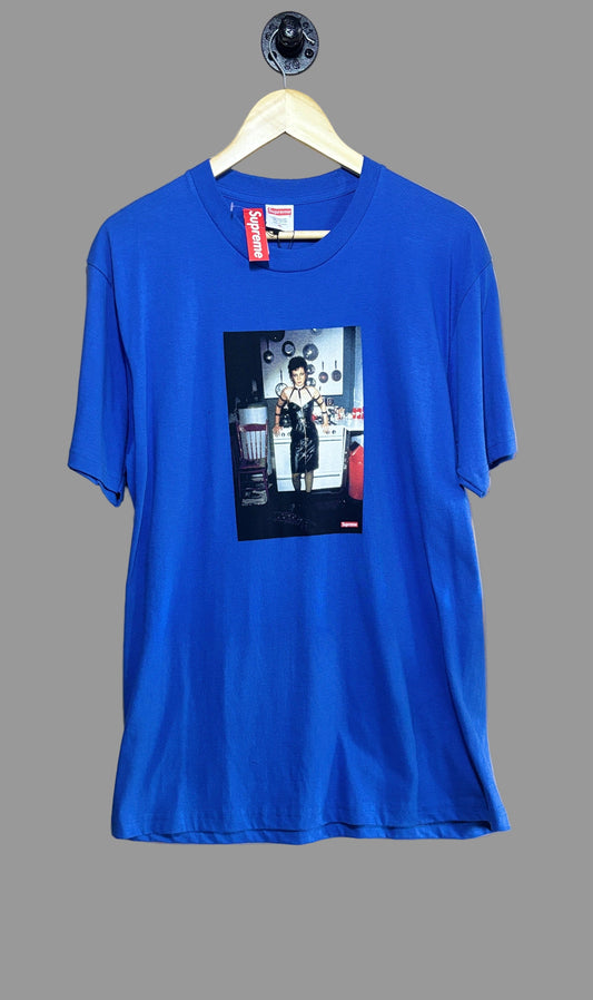 Supreme Nan Goldin Nan as a dominatrix Royal T-Shirt | Medium