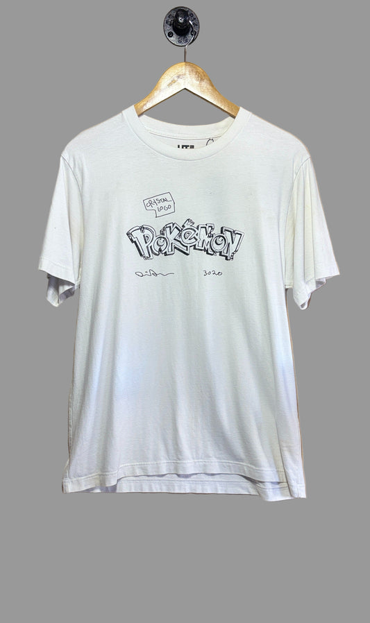 Uniqlo x Daniel Arsham x Pokemon Crystal Logo  T-Shirt | Medium