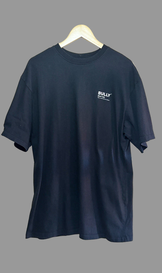 Master Number "Bully" Fuck them all T-Shirt | Small (Oversized)