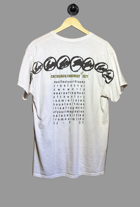 Travis Scott Cactus Jack For Fragment Manifest T-shirt | Medium