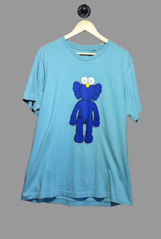 KAWS x Uniqlo Blue BFF T-Shirt | Large