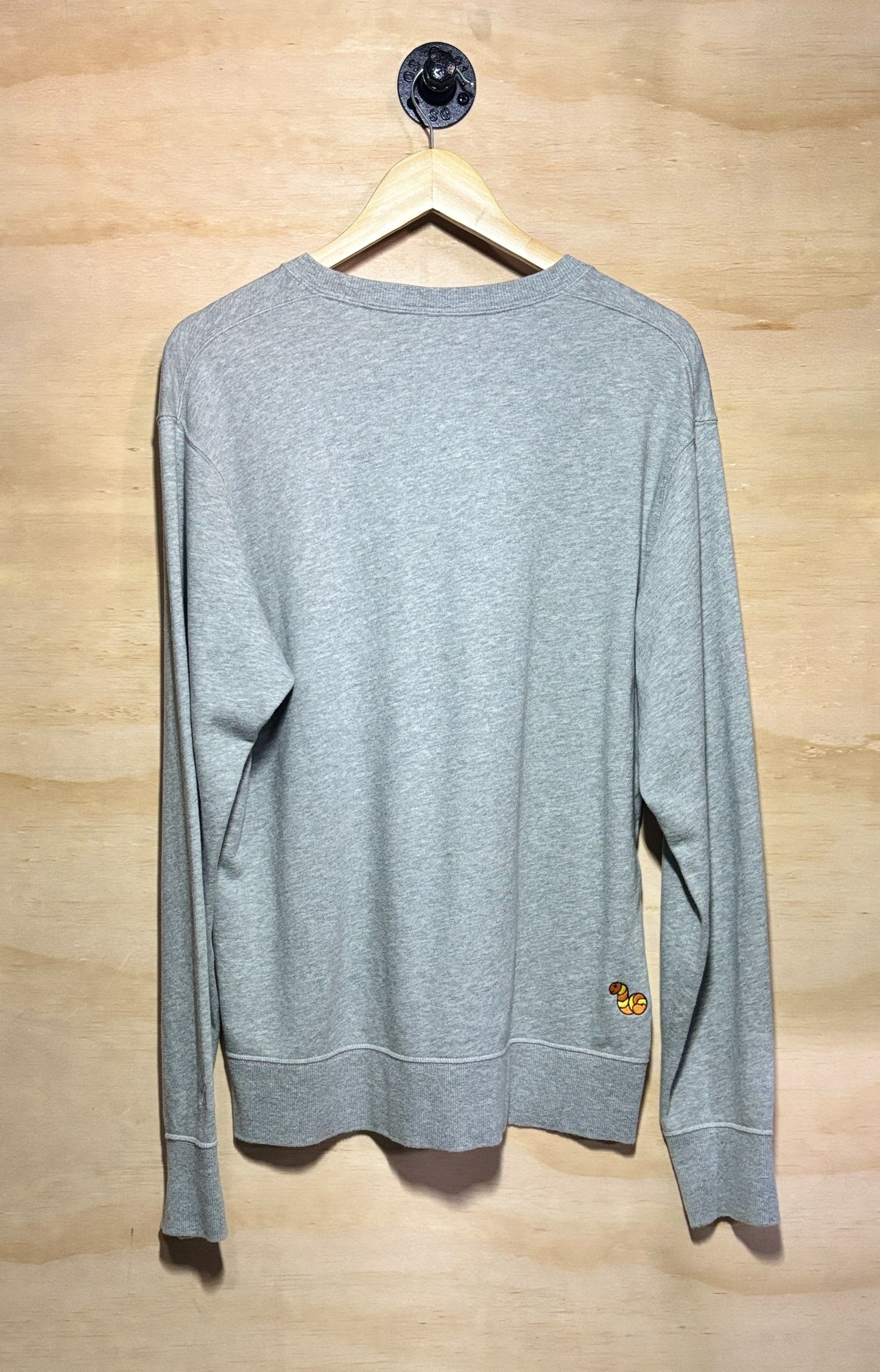 KAWS x Uniqlo x Sesame Street Companion Trash Can Outline Sweatshirt | Medium