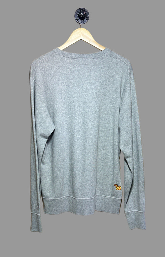 KAWS x Uniqlo x Sesame Street Companion Trash Can Outline Sweatshirt | Medium
