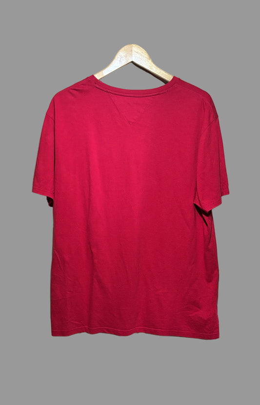Tommy Hilfiger Essential T-Shirt Red | Large
