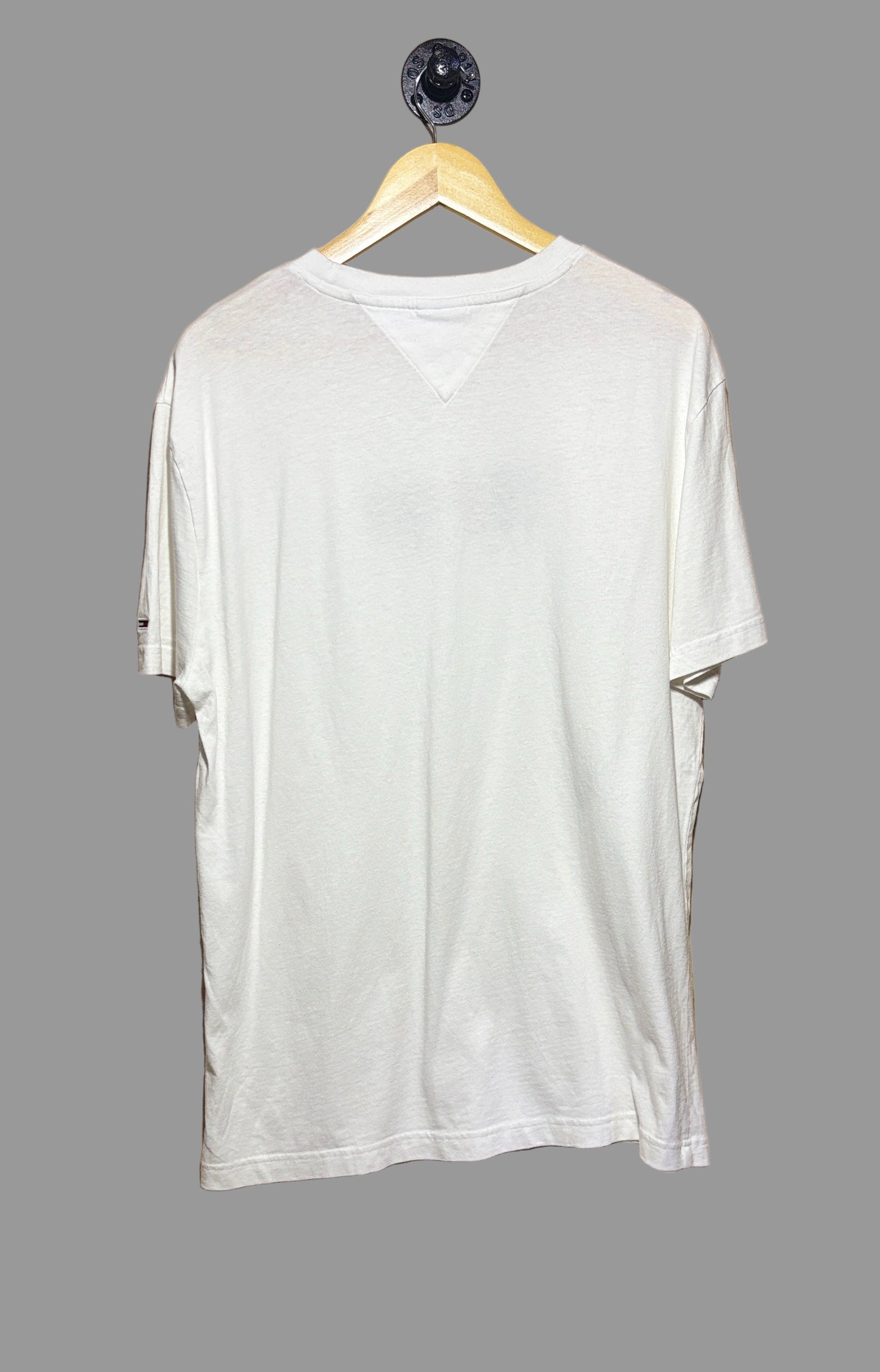 Tommy Hilfiger Embroidered Contrast Logo T-Shirt | X-Large