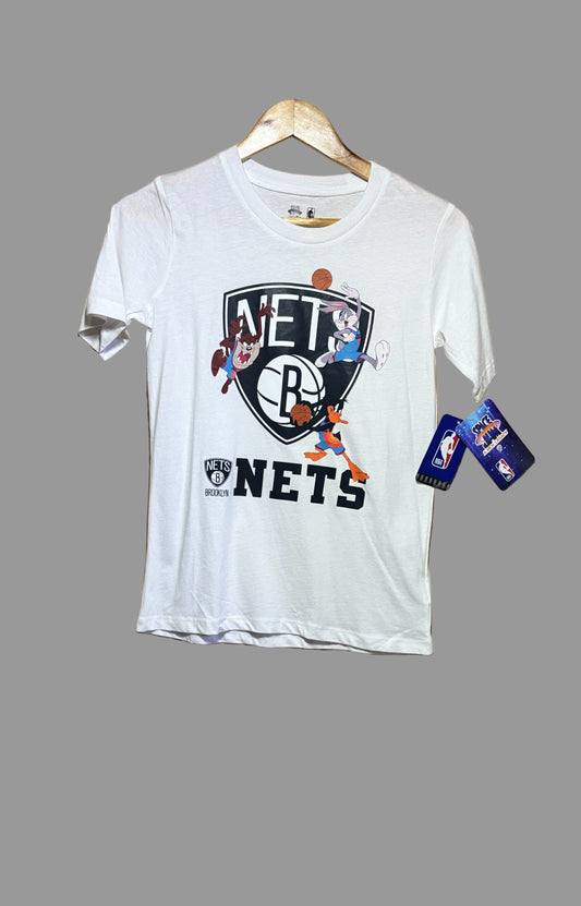 NBA Brooklyn Nets x Looney Tunes T-Shirt  | Kids Medium