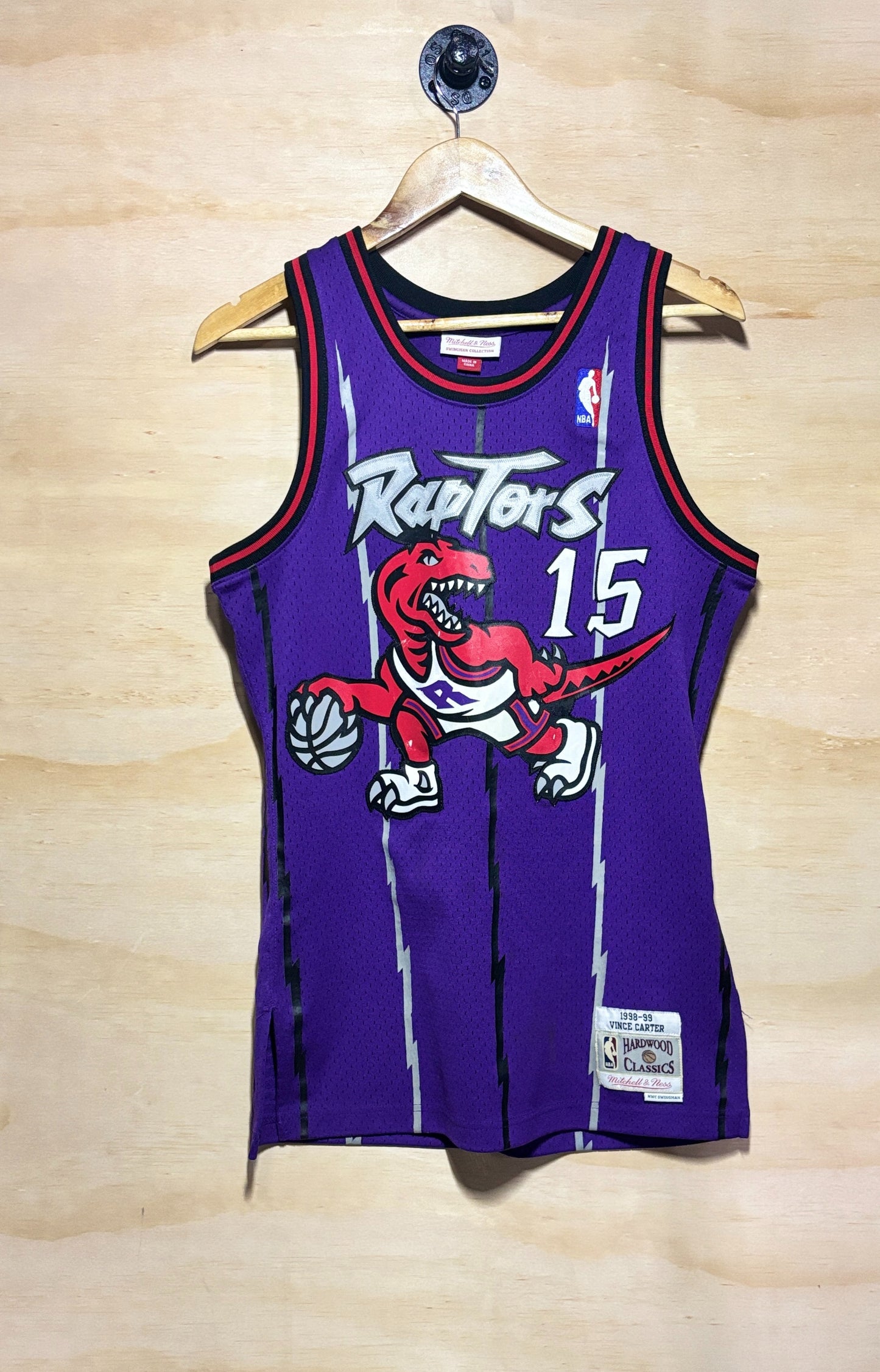 NBA Vince Carter 98-99 Hardwood Classic Swingman Jersey | Small