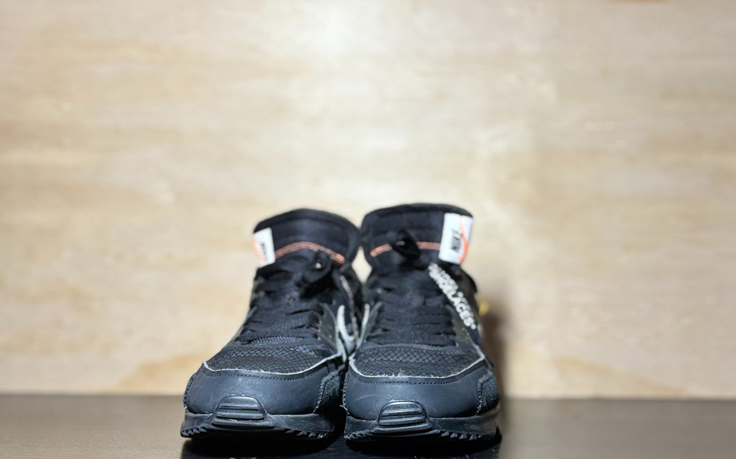 Off--White x Nike Air Max 90 Black | US9