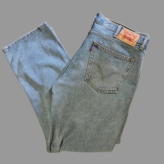 Levis 505 Blue Denim Jeans | W38/L30