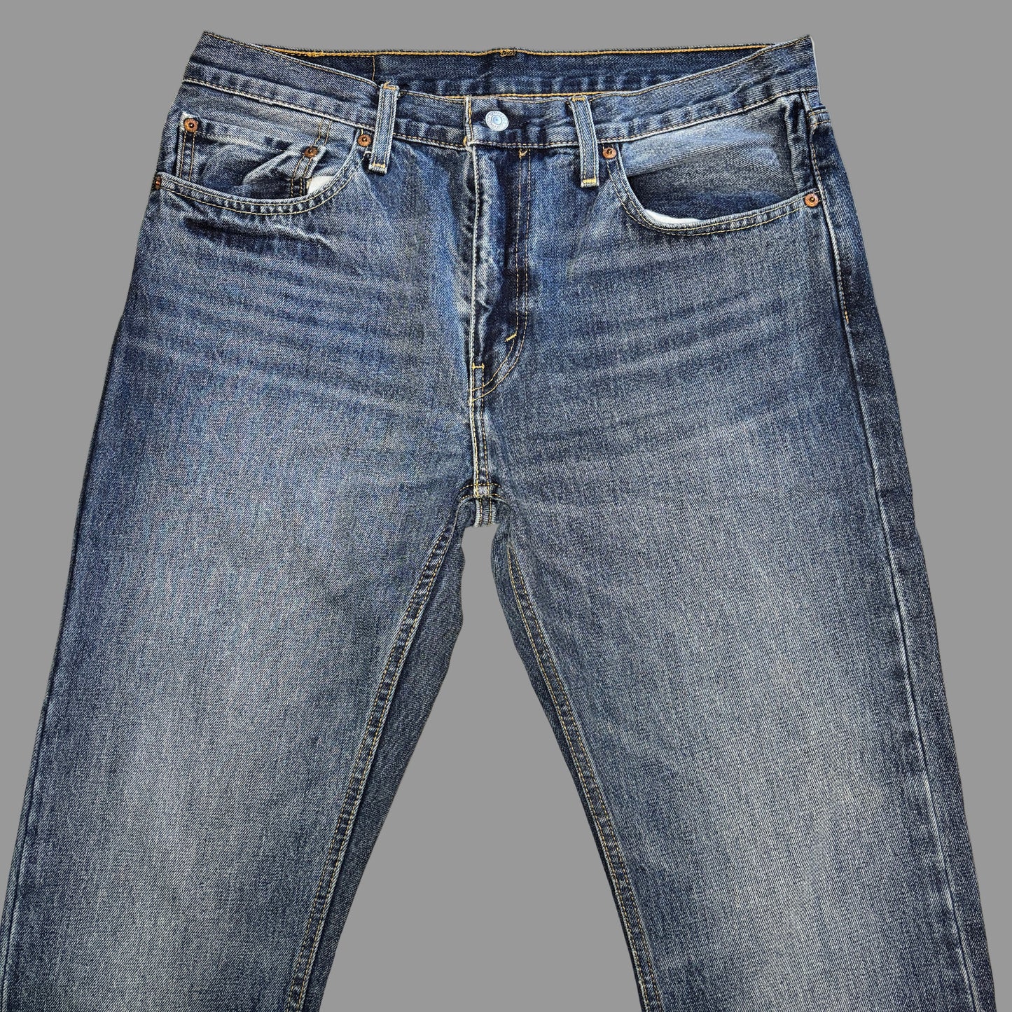 Levis 502 Blue Denim Jeans | W34/L32