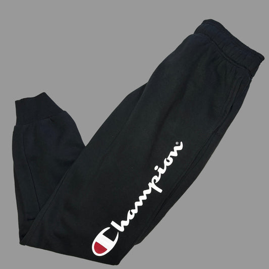 Champion Black Sweatpants | Large