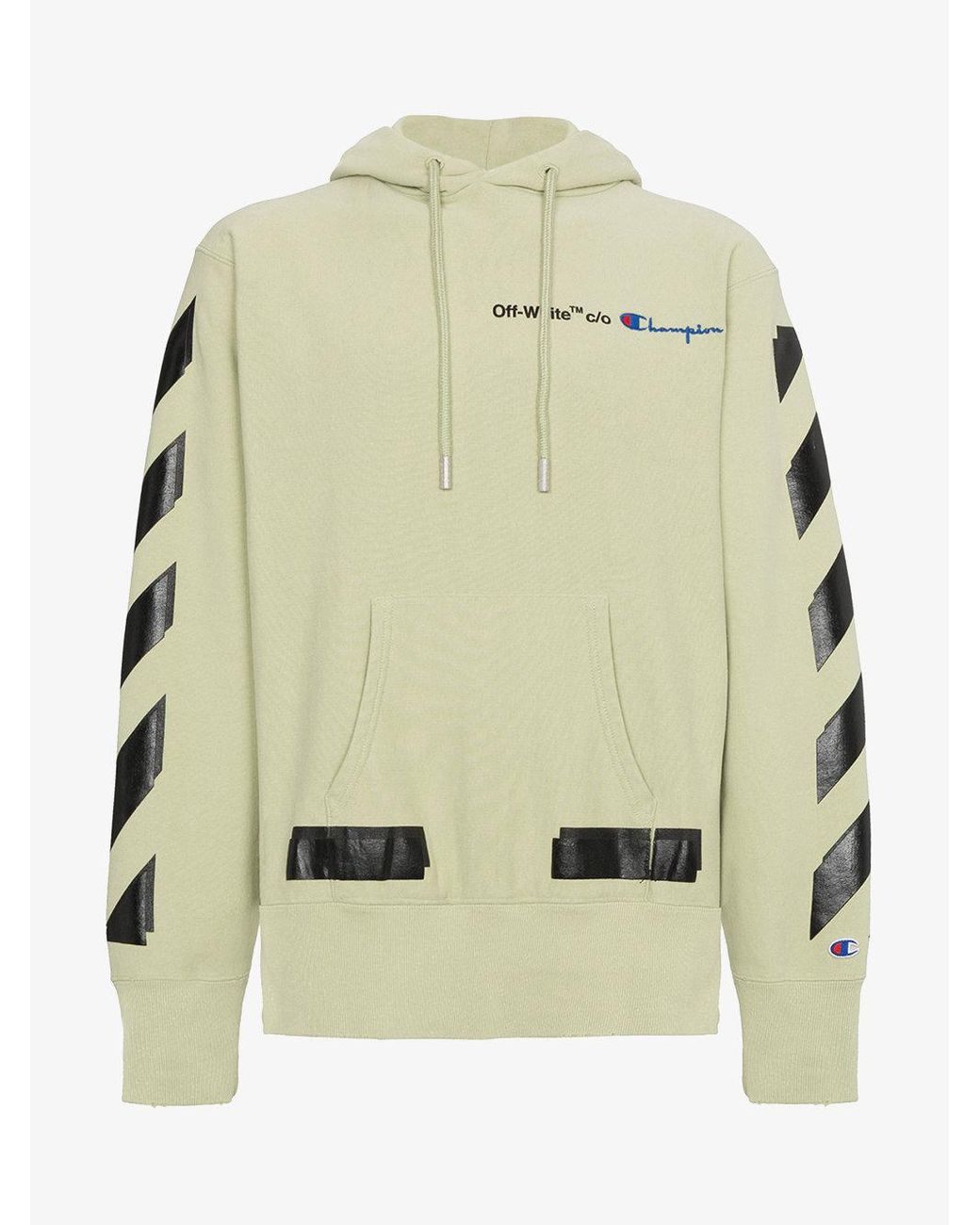 Off-White c/o Virgil Abloh X Champion Hoodie | Small