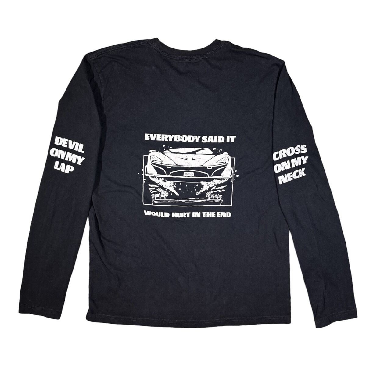 The Weeknd XO 2016 Starboy Ordinary Life L/S-T Shirt | Small