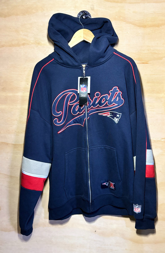 NFL Patriots Zip Hoodie | Medium