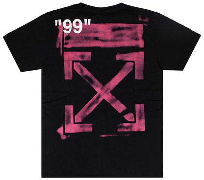 OFF-WHITE Oversized Diag Stencil T-shirt Black | Medium