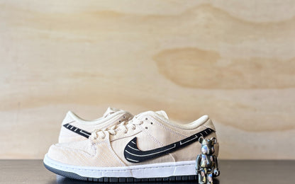 Nike SB Dunk Low Albino & Preto | US8