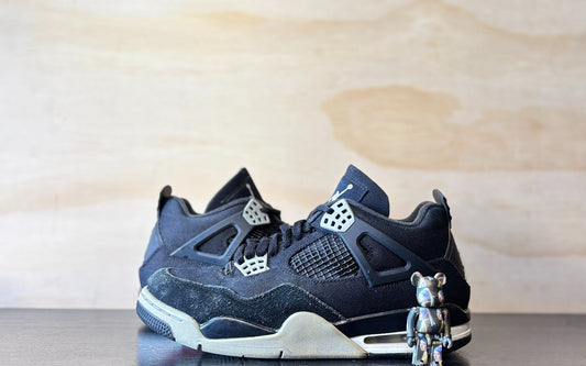 Jordan 4 Retro SE Black Canvas | US8.5