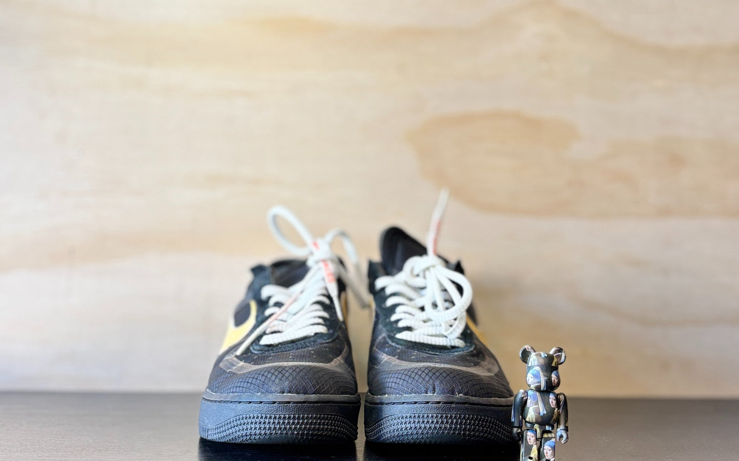 Off--White x Nike Air Force 1 Low Black | US9.5