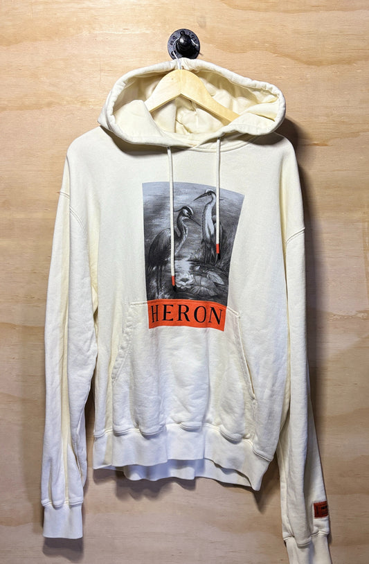 Heron Preston Herons Sketch Hoodie | Large