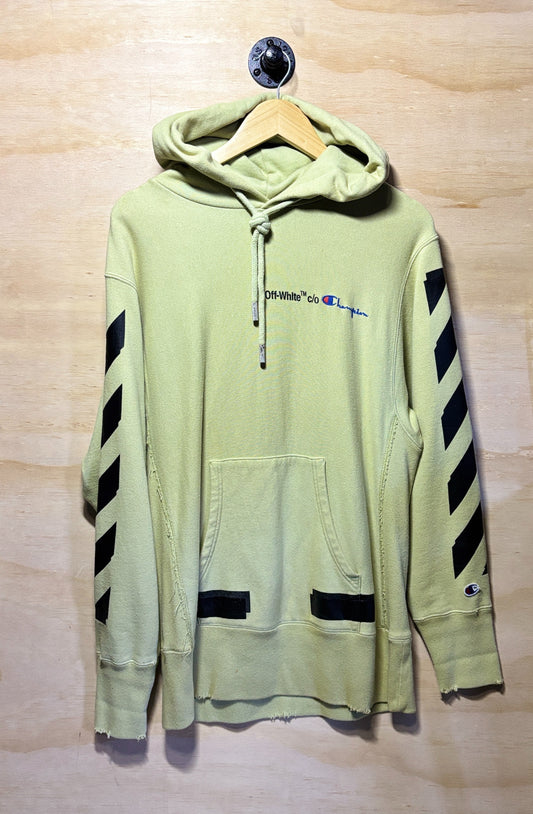 Off-White c/o Virgil Abloh X Champion Hoodie | Small