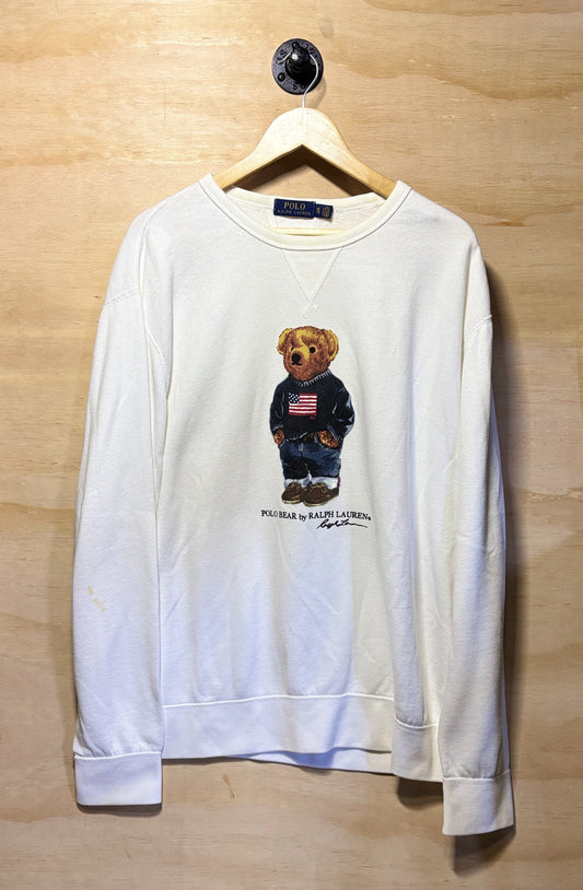 Ralph Lauren Flag Bear Sweatshirt | XX-Large