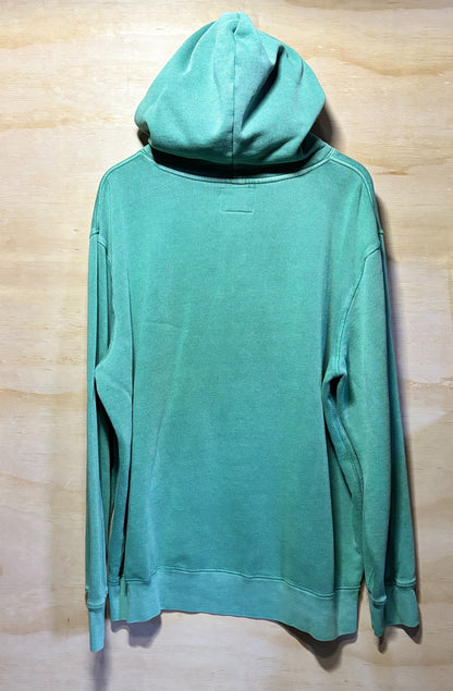 Ralph Lauren Garment Dyed Fleece Hoodie Haven Green | X-Large