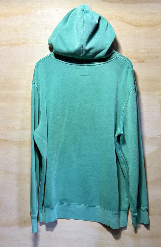 Ralph Lauren Garment Dyed Fleece Hoodie Haven Green | X-Large
