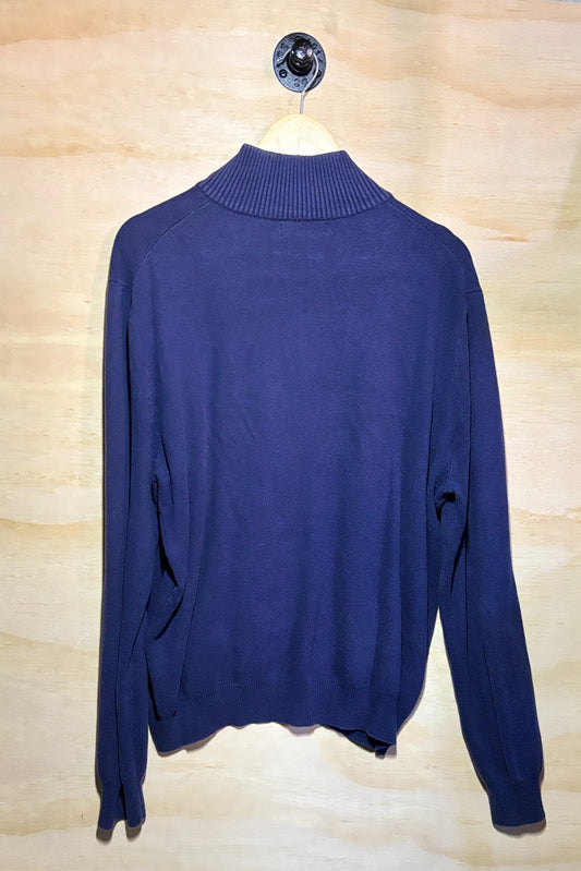 Nautica Quarter Zip Sweatshirt | Large