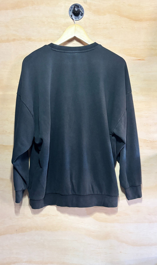 Adidas Embroidered Logo Circle Crewneck | X-Small