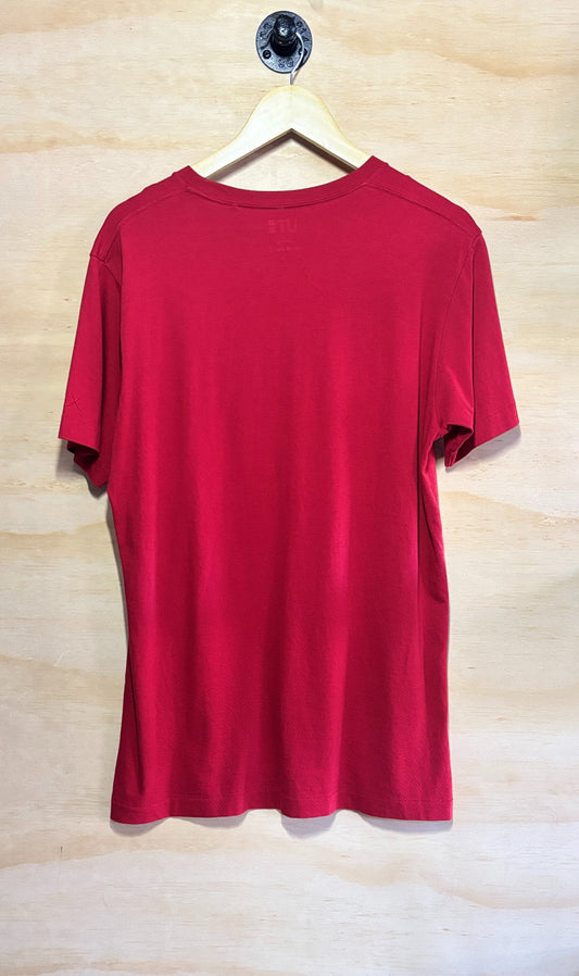 KAWS x Uniqlo Clean Slate T-Shirt Red | Medium
