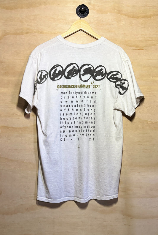 Travis Scott Cactus Jack For Fragment Manifest T-shirt | Medium