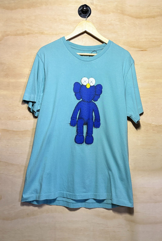 KAWS x Uniqlo Blue BFF T-Shirt | Large