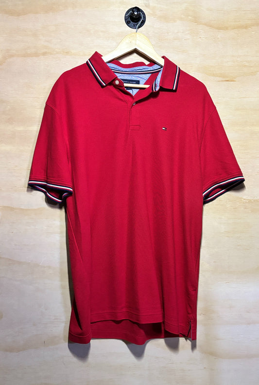 Tommy Hilfiger Polo Red | X-Large