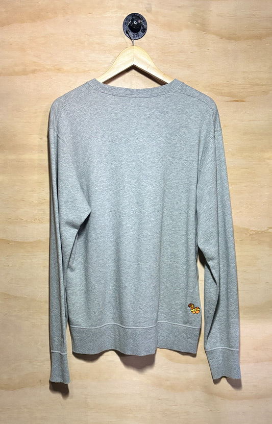 KAWS x Uniqlo x Sesame Street Companion Trash Can Outline Sweatshirt | Medium