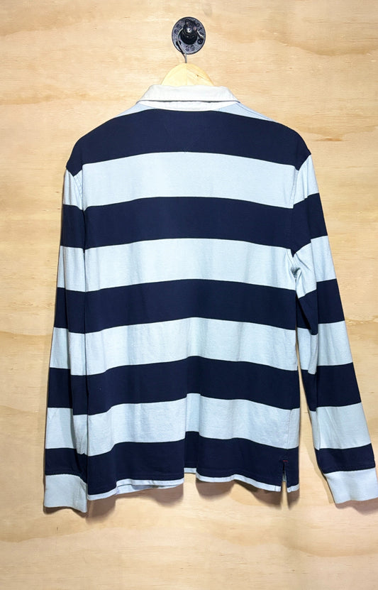 Tommy Hilfiger Iconic Block Stripe Rugby | Large