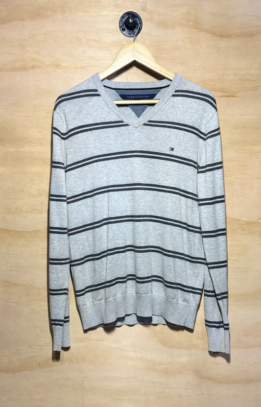 Tommy Hilfiger Stipped Sweatshirt | Medium