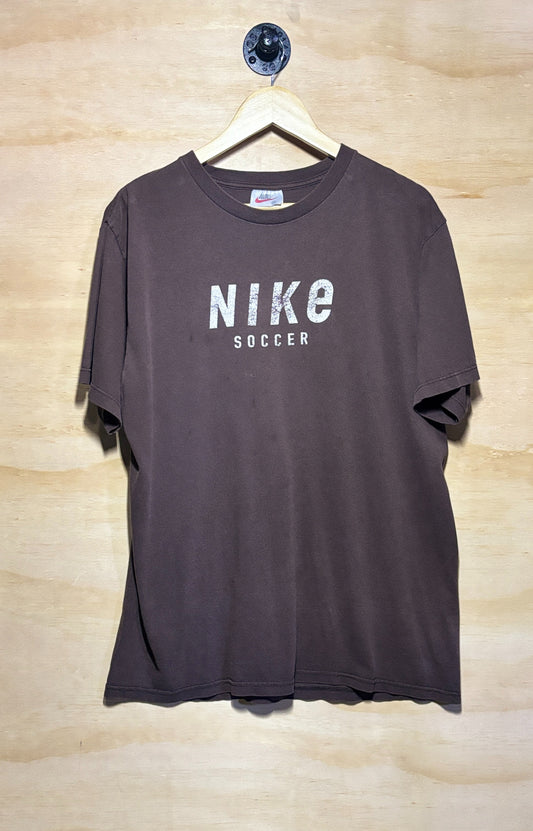 Nike Vintage Soccer T-Shirt | Medium